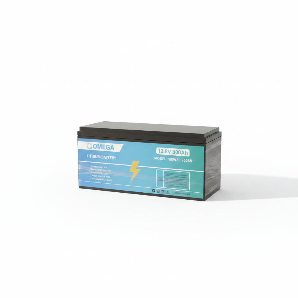 OMEGA 12.8V 300AH LITHUIM BATTERY (ESPQGL-128300)