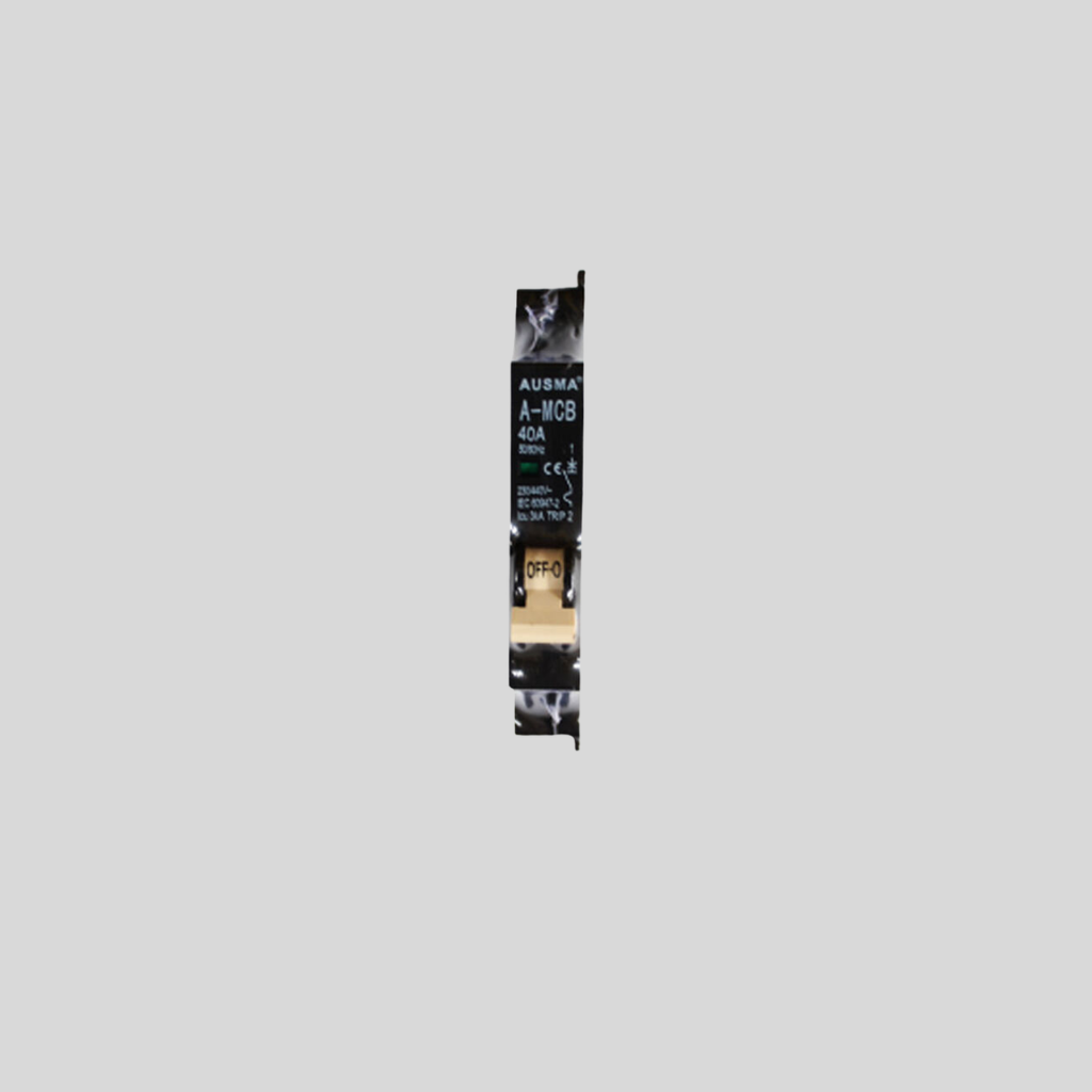 AUSMA MIN RAIL CIRCUIT BREAKER A40 1P