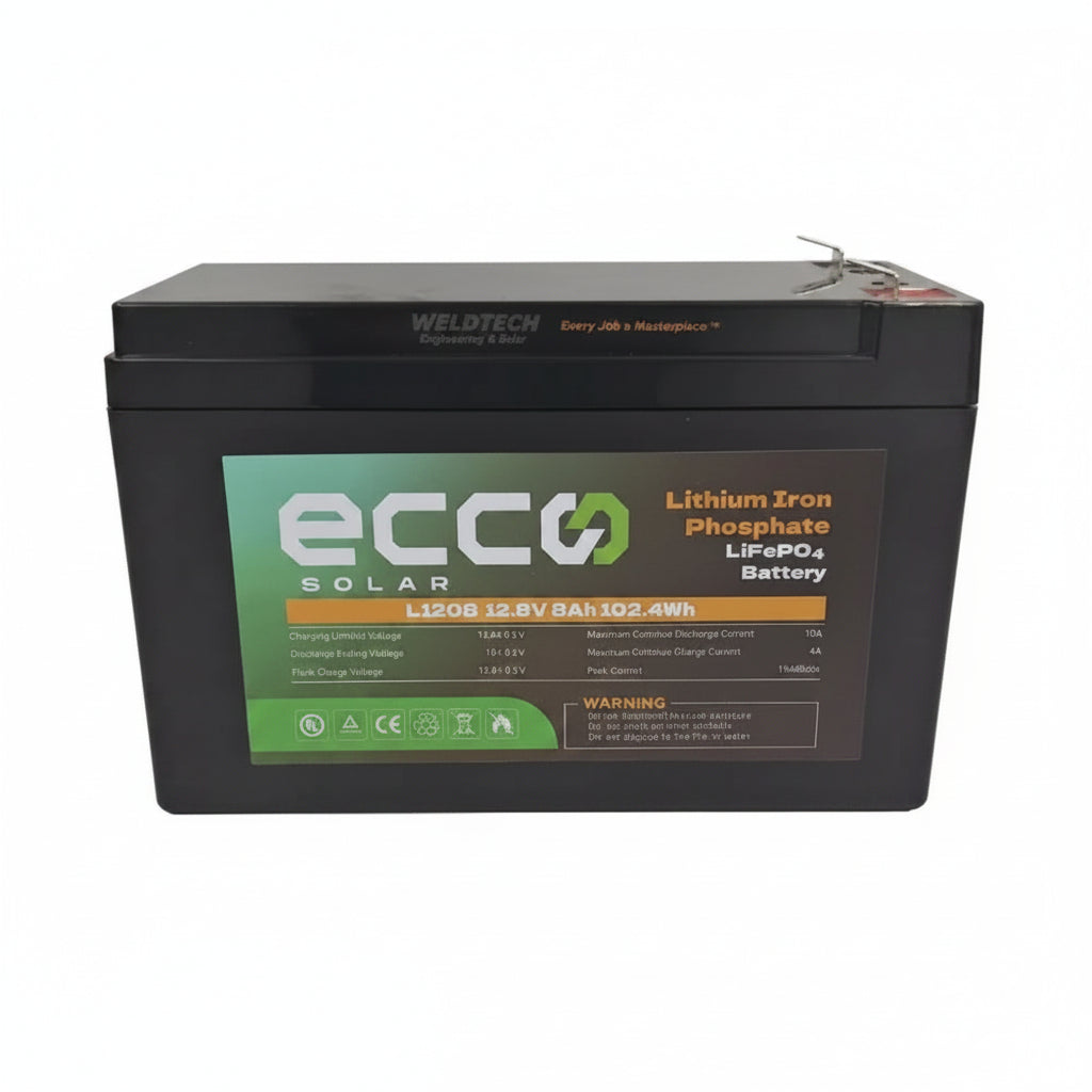 ECCO 12.8V 8AH LITIUM ION BATTERY (L1208 LITHIUM BATTERY)