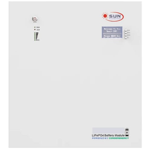 SUN SOLAR 51.2V 100AH 5.12KWH A-GRADE LITHIUM BATTERY CNY512100RN