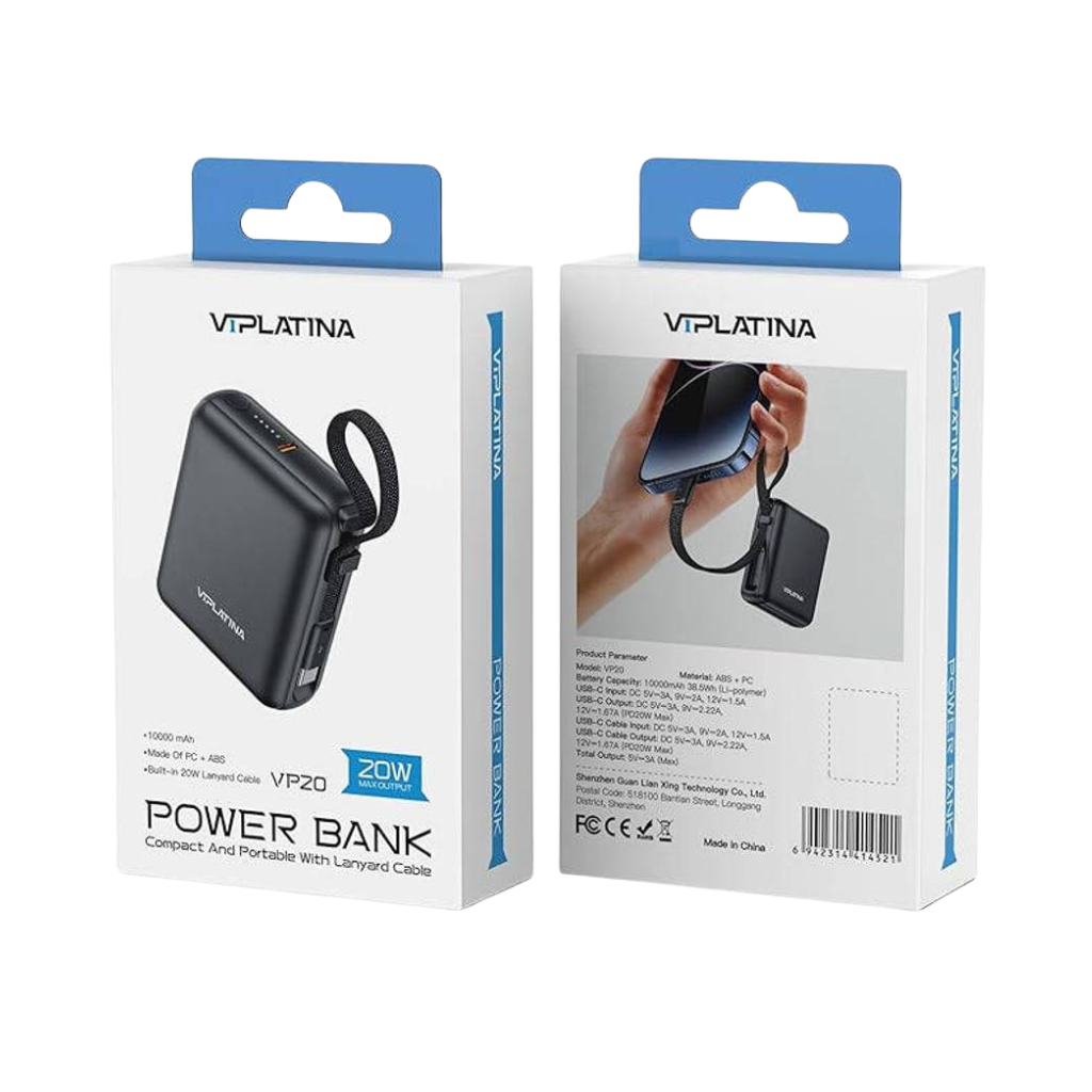 Viplatina VP20 power bank 20W