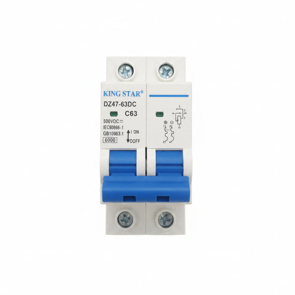 KING STAR DC CIRCUIT BREAKER C63 2P