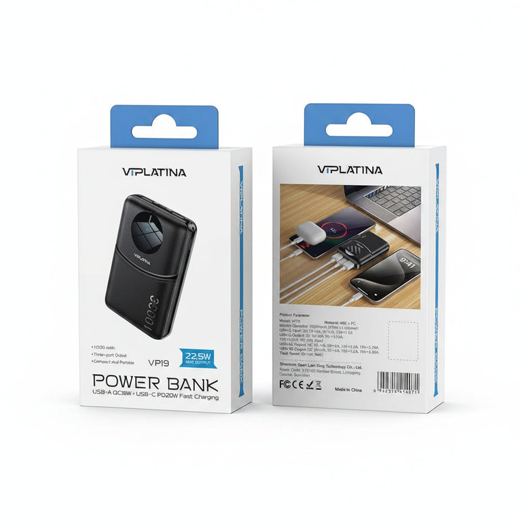 VIPLATINA POWER BANK VP19 22.5W